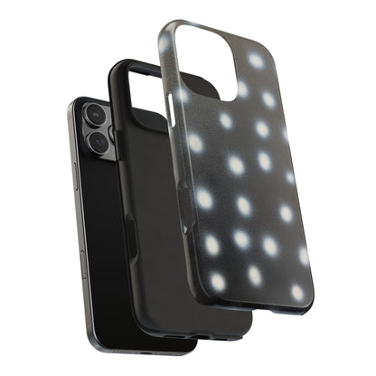 "coconut noir polka dot" airbrush iPhone case