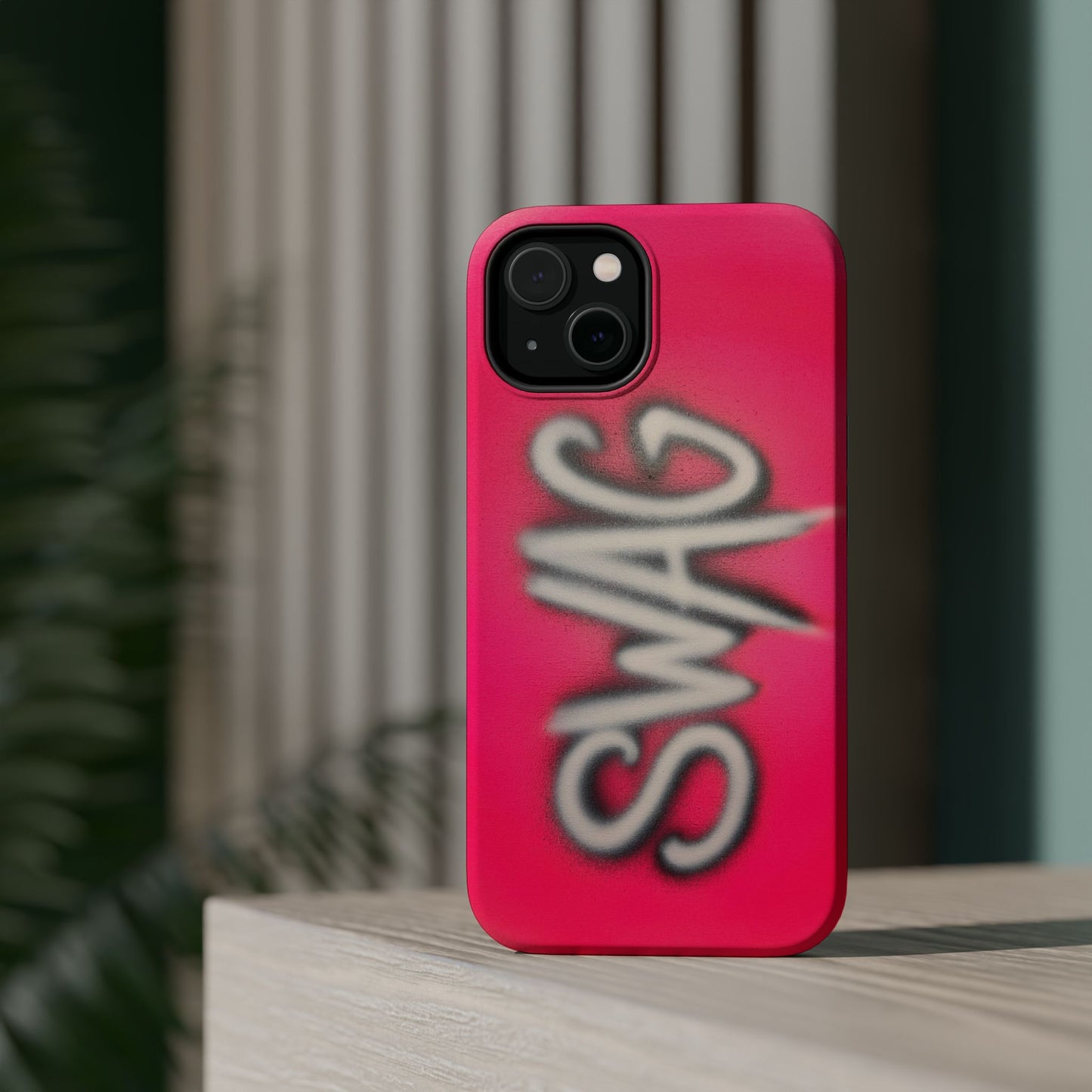 MagSafe "SWAG" airbrush iPhone case