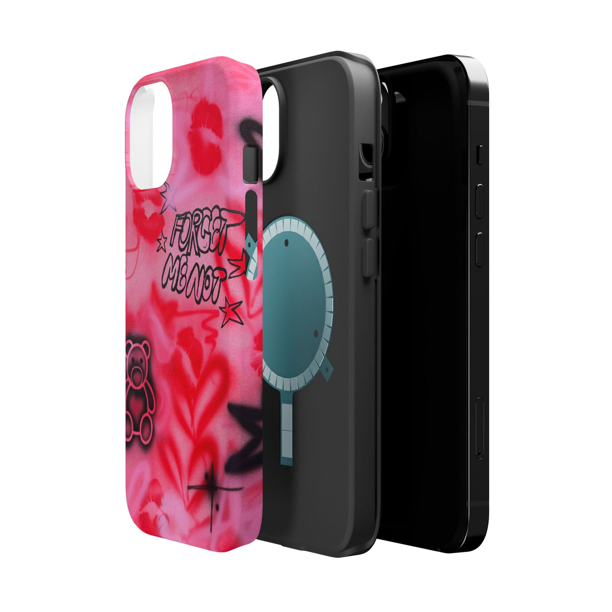 MagSafe @asualphaphi custom airbrush iPhone case