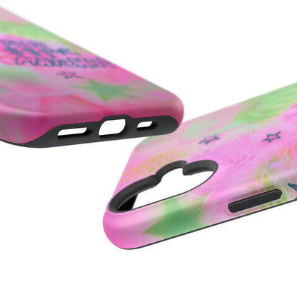 MagSafe "need $$ for matcha" airbrush iPhone case