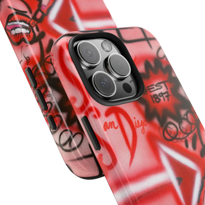 "san diego" airbrush iPhone case