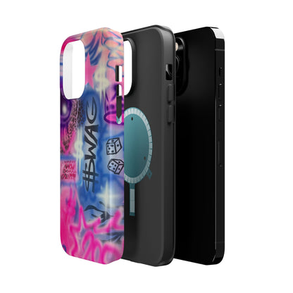 MagSafe "$wag" airbrush iPhone case