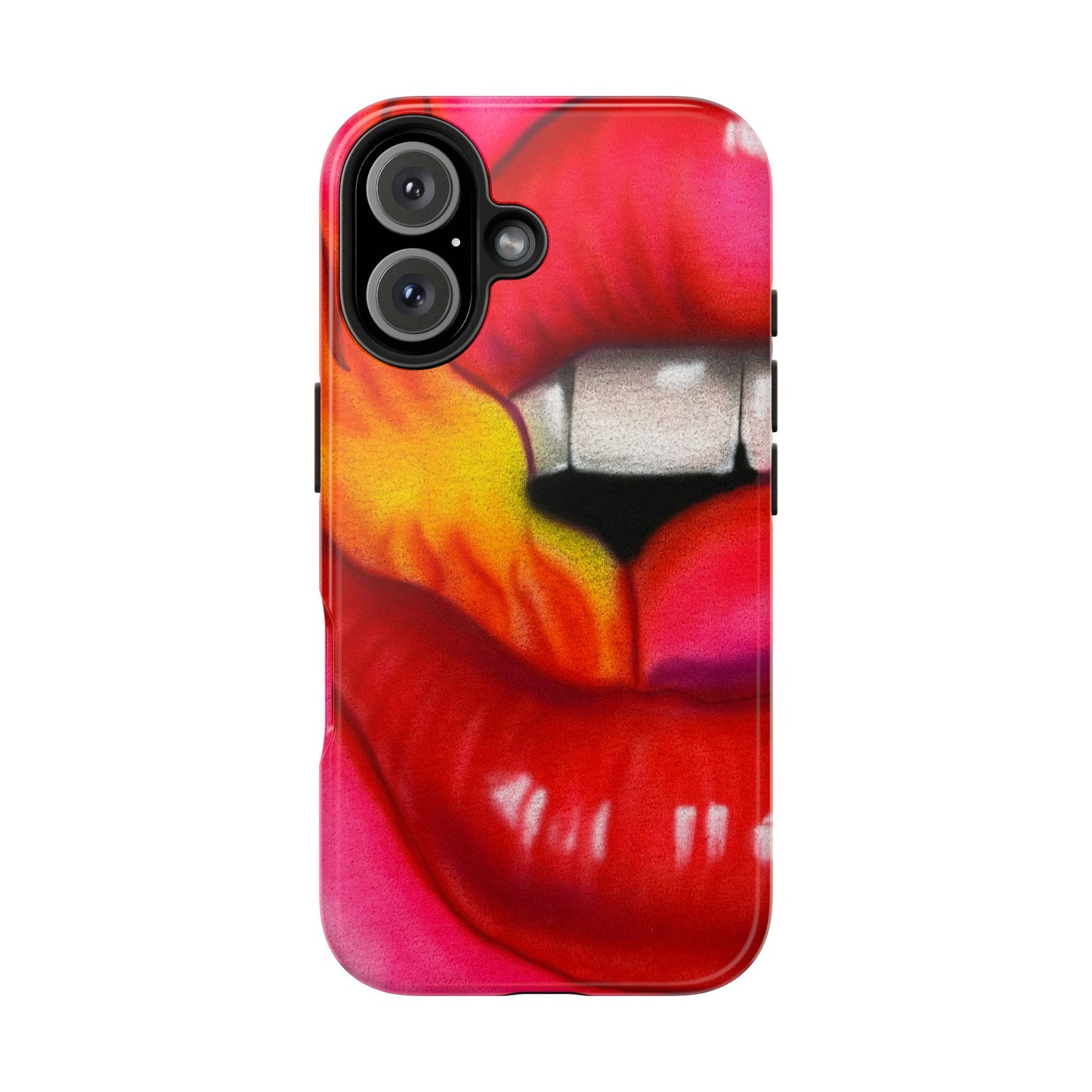 "flaming lips pt. 2" airbrush iPhone case
