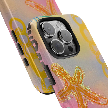 "sweet starfish" airbrush iPhone case