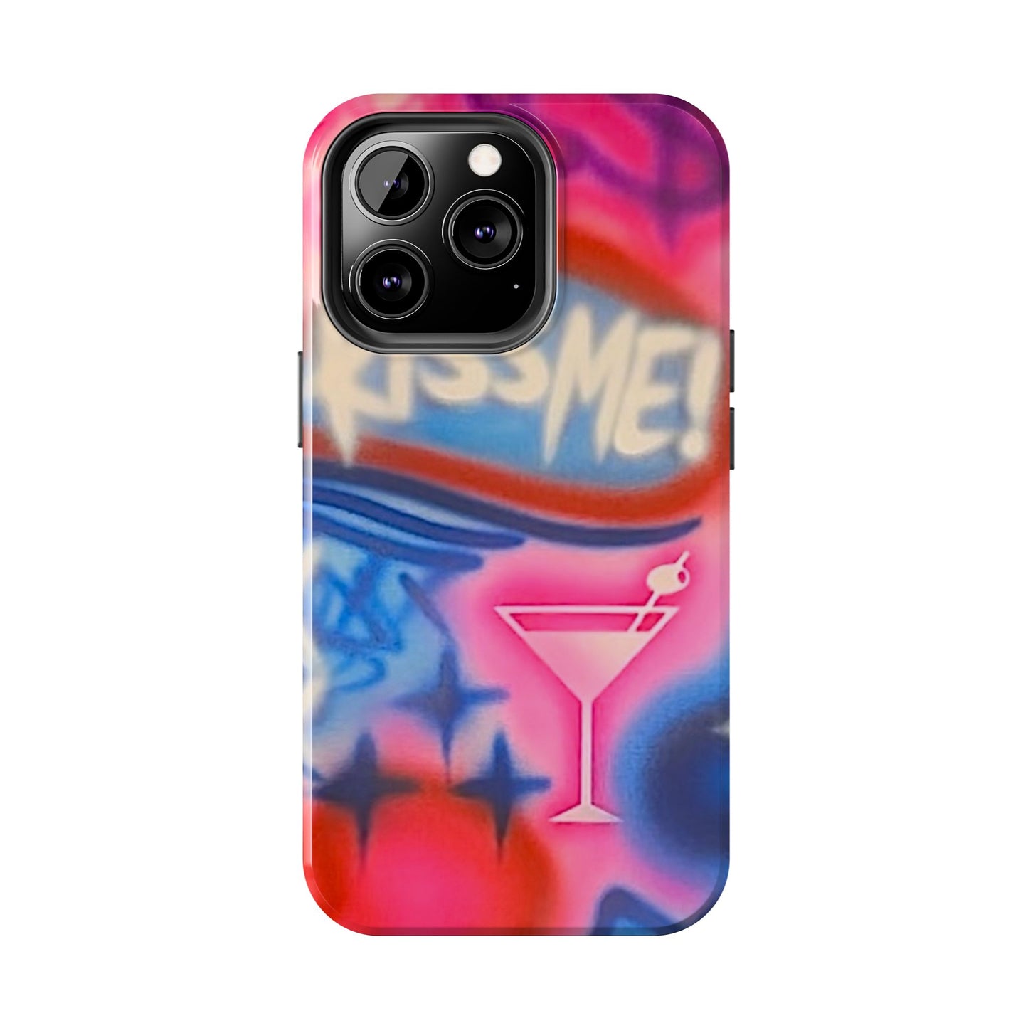 "kiss me pt. 2" airbrush iPhone case