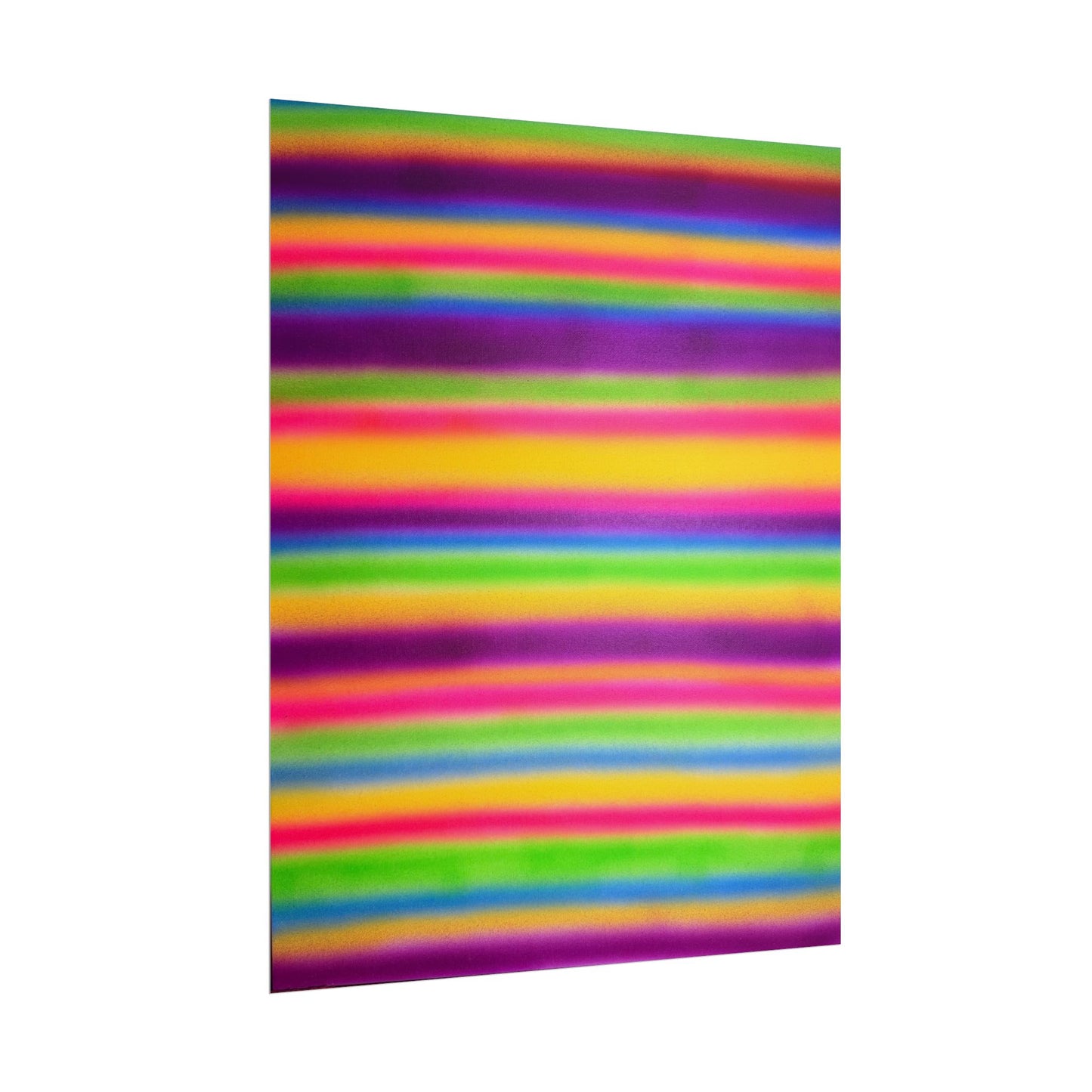 "colorful stripes" airbrush rolled print