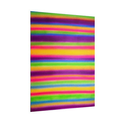 "colorful stripes" airbrush rolled print