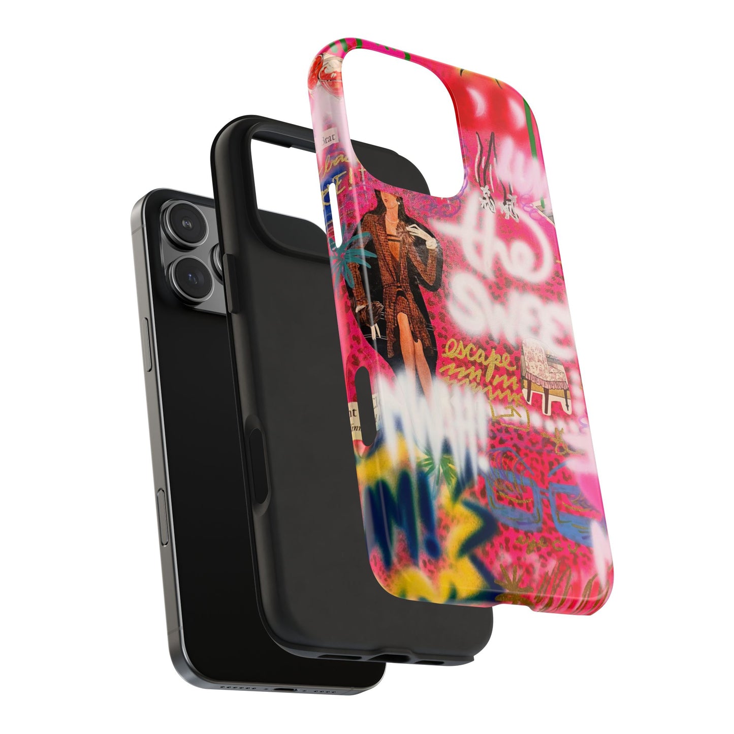 "sweet escape" airbrush iPhone case