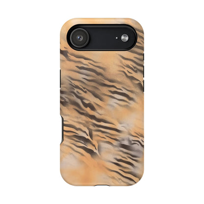 MagSafe "neutral tiger" airbrush iPhone case