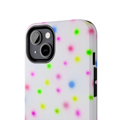 "birthday cake polka dot" airbrush iPhone case