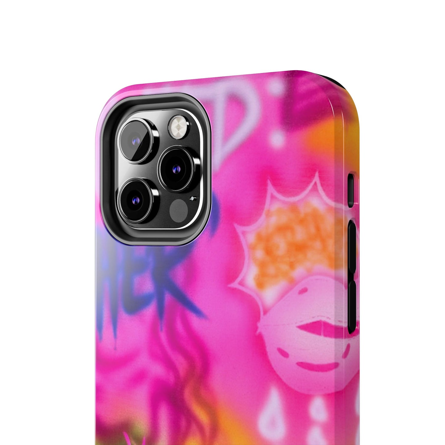 "wanted" airbrush iPhone case
