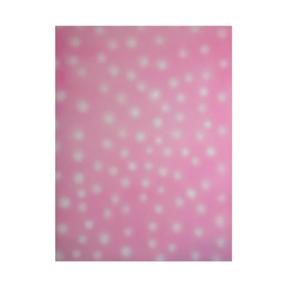 "strawberry swirl polka dot" airbrush rolled print