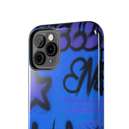 "infamous indigo" airbrush iPhone case