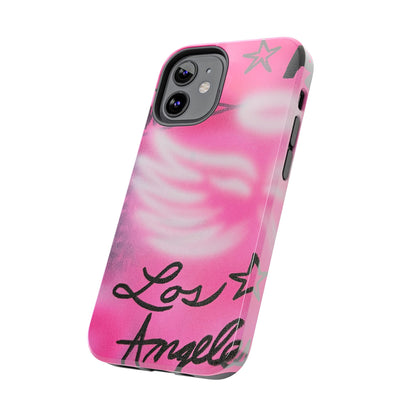 "pink angel wings" airbrush iPhone case