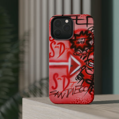 MagSafe "San Diego" Airbrush iPhone-Hülle