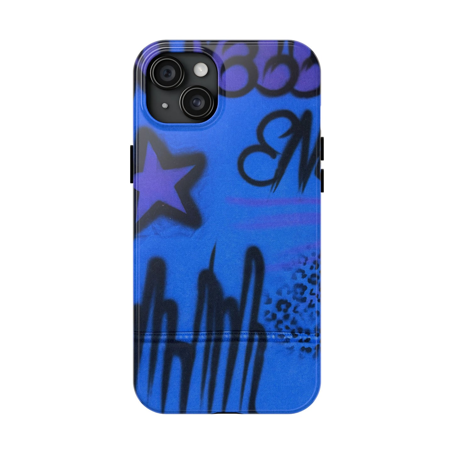"infamous indigo" airbrush iPhone case