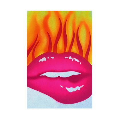 "flaming lips" airbrush rolled print
