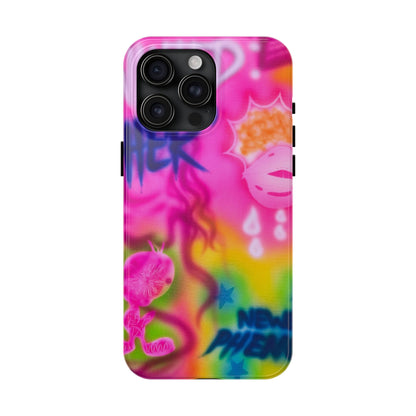 "wanted" airbrush iPhone case