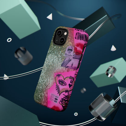 MagSafe "glitter gloss" airbrush iPhone case