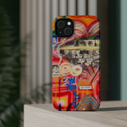MagSafe Limited Edition "Get Busy" Airbrush iPhone Hülle