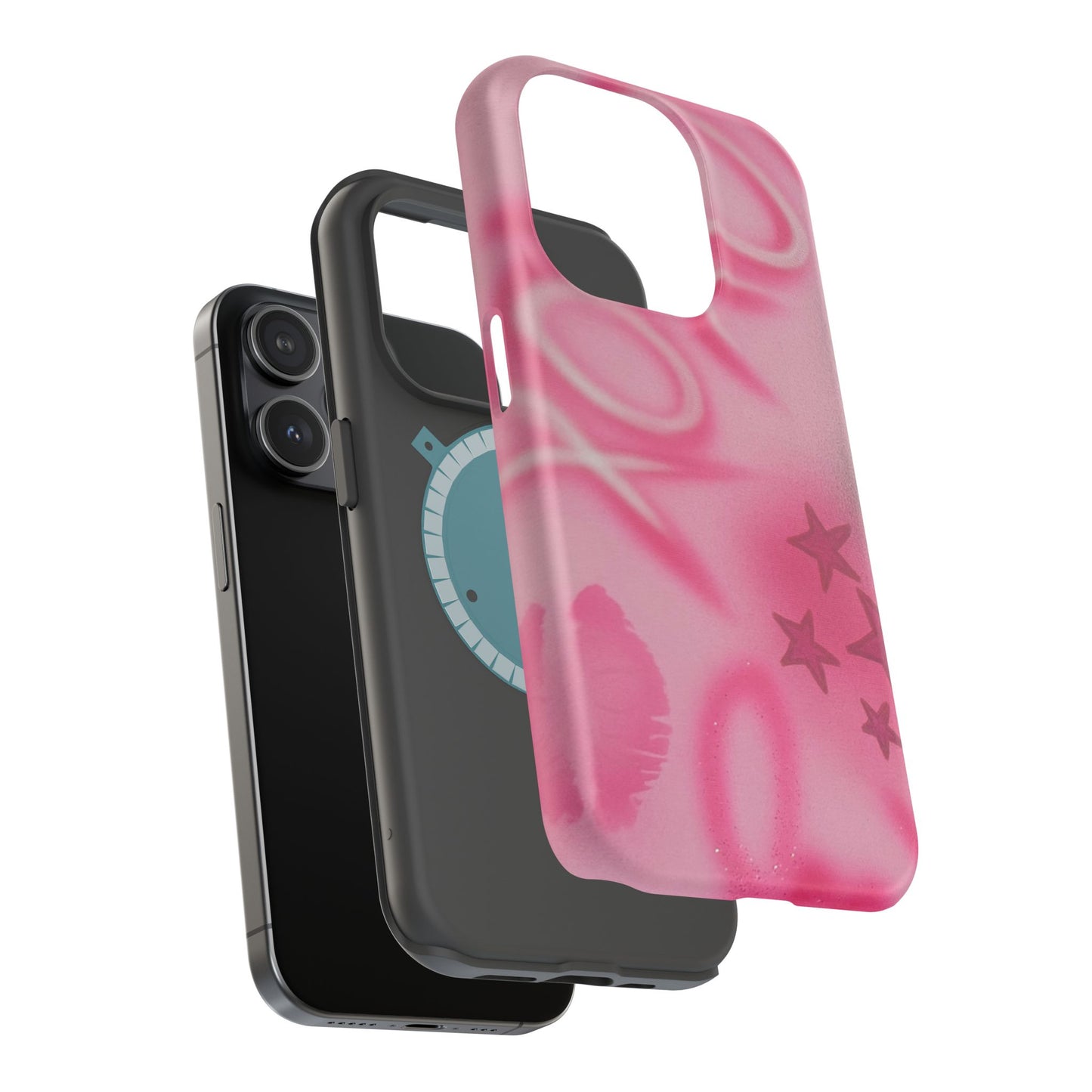 MagSafe "perfectly pink" airbrush iPhone case