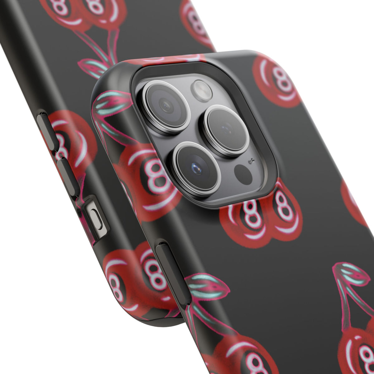 MagSafe "cami cherry" airbrush iPhone case