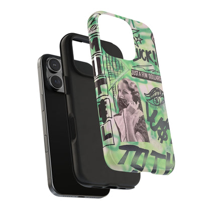 "lust over luck" airbrush iPhone case