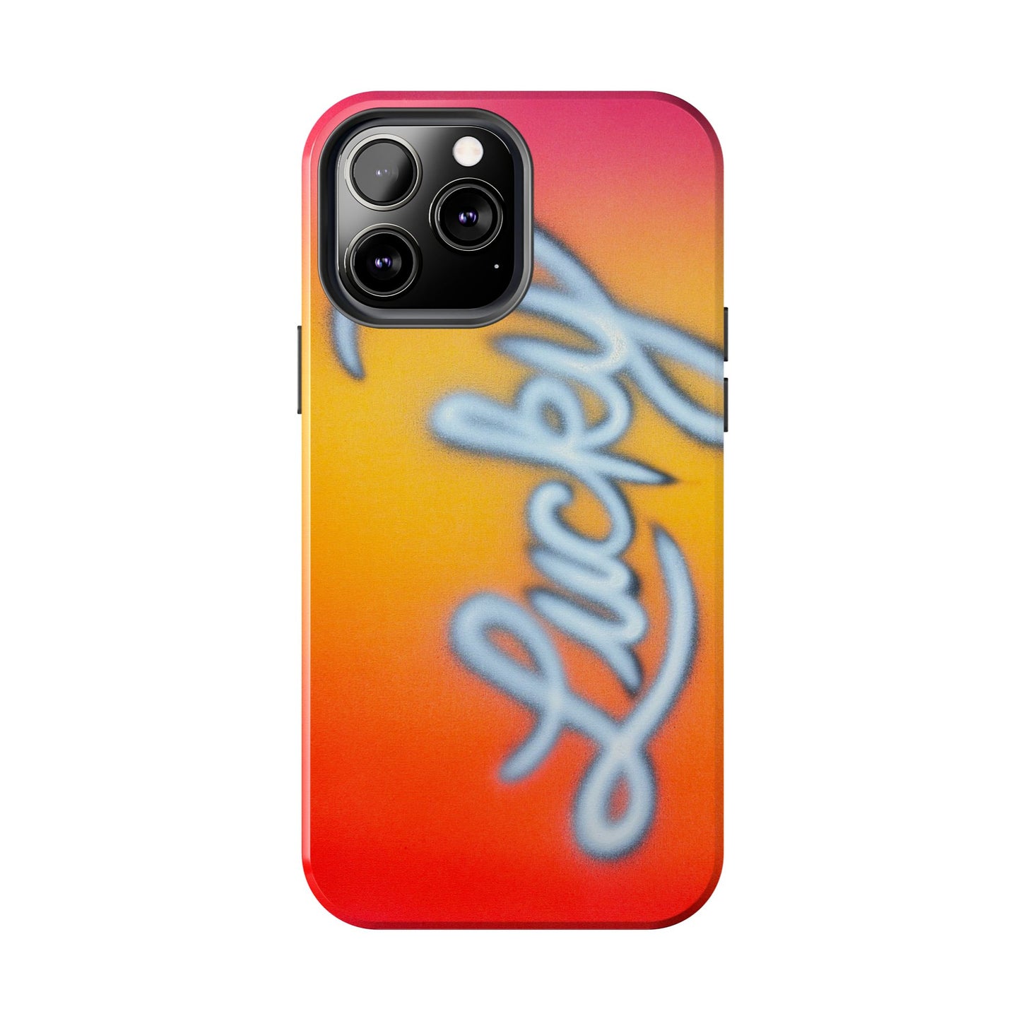 "lucky" airbrush iPhone case