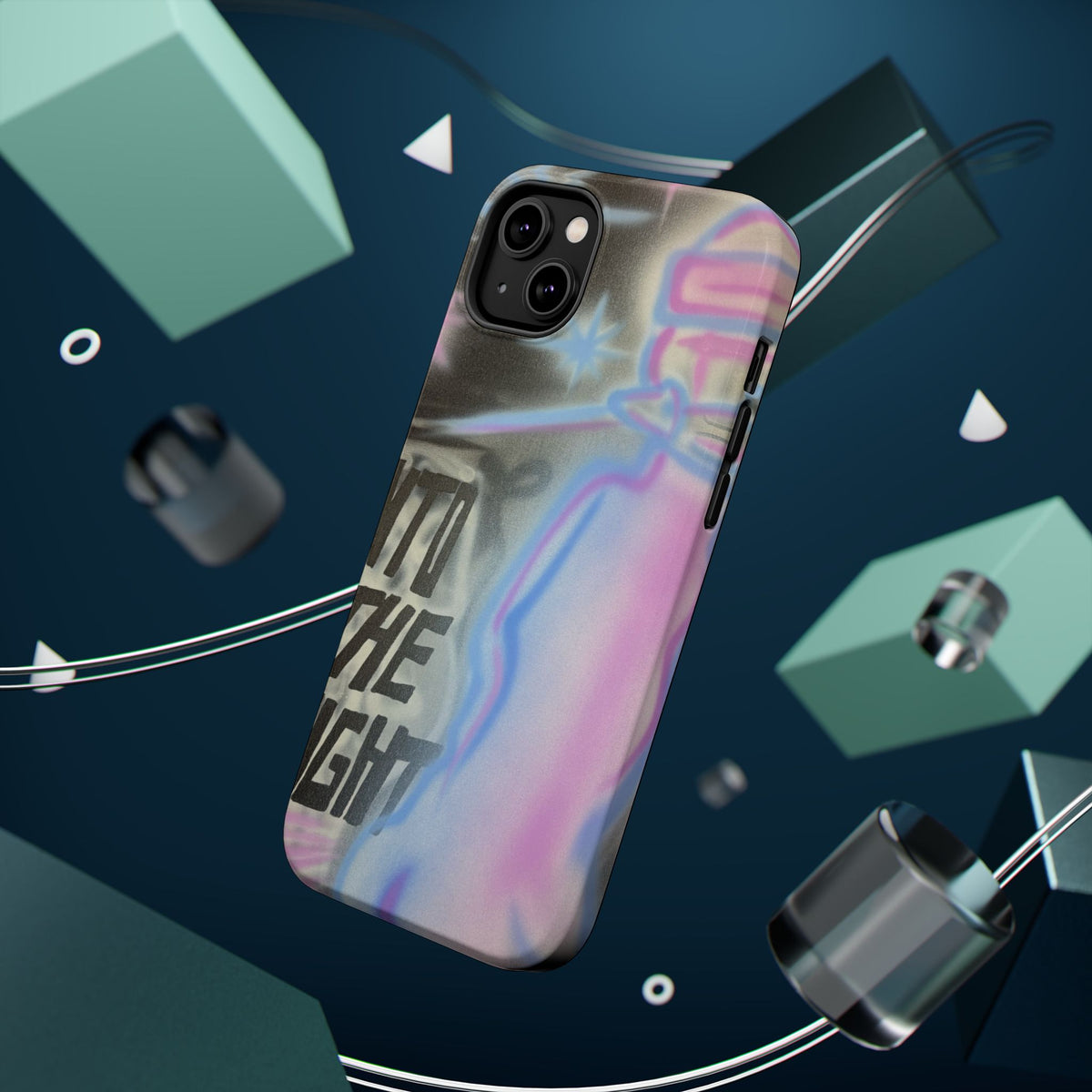 MagSafe "into the night pt. 2" Airbrush iPhone Hülle