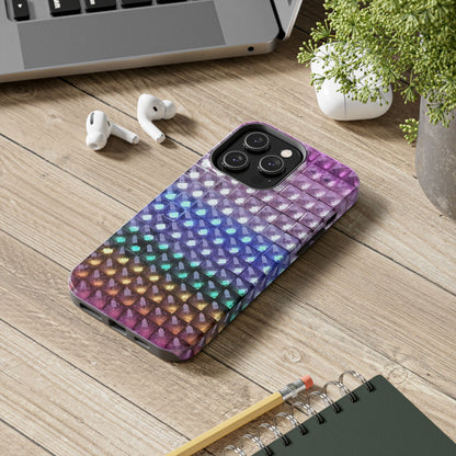 "multicolor studs" airbrush iPhone case