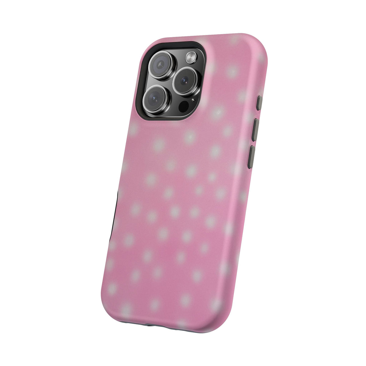 MagSafe "Erdbeerstrudel-Polkadots" Airbrush iPhone Hülle