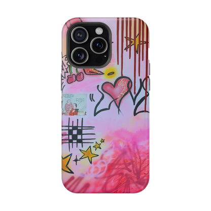 MagSafe "cherry. luvr" Airbrush iPhone-Hülle
