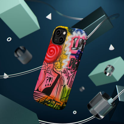 MagSafe „Lost in Paradise“ Airbrush-iPhone-Hülle