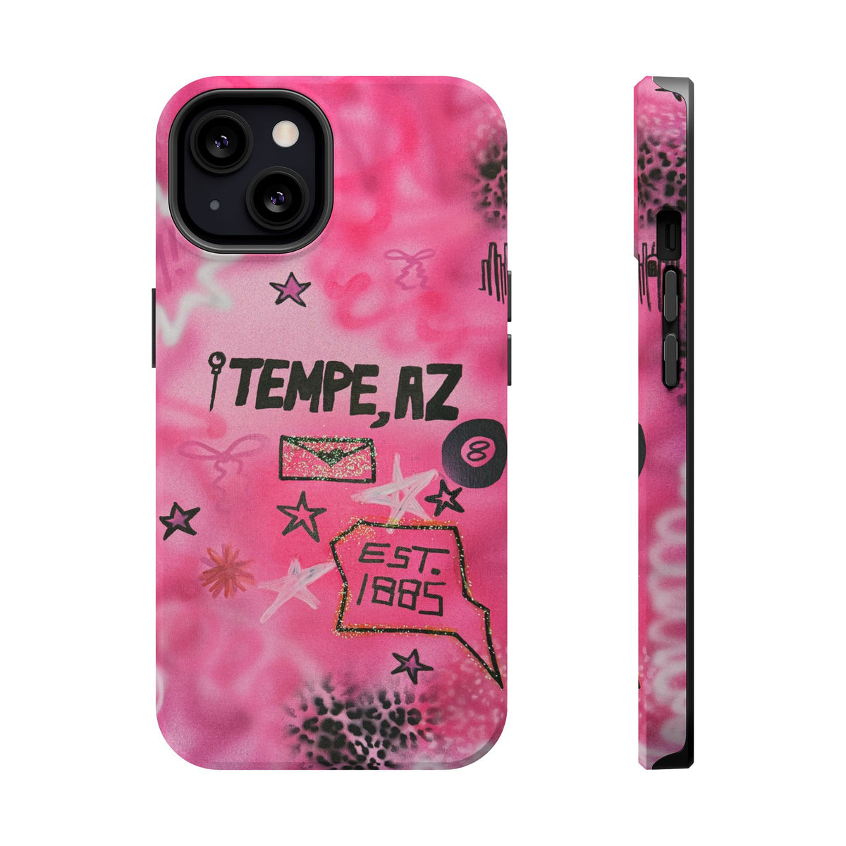 MagSafe „arizona state university pt. 2“ Airbrush iPhone-Hülle