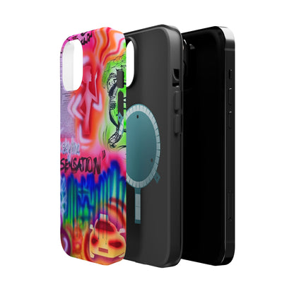 MagSafe "skyline sensation" airbrush iPhone case