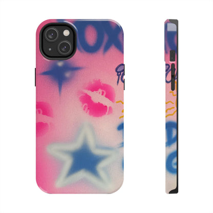 "star symbol" airbrush iPhone case