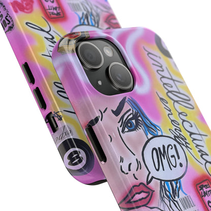 "intellectual energy" airbrush iPhone case