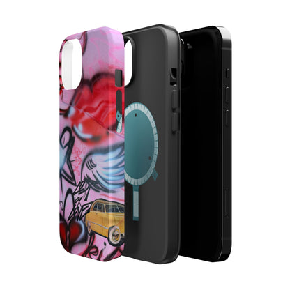 MagSafe "lust or love" airbrush iPhone case
