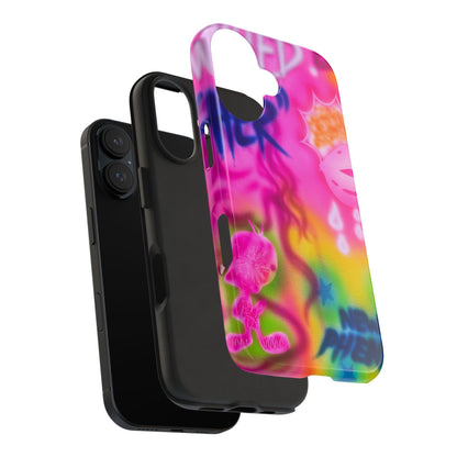 "wanted" airbrush iPhone case