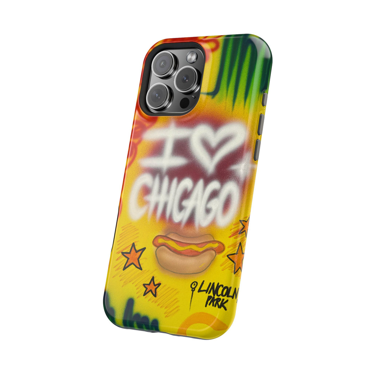 MagSafe "chicago" airbrush iPhone case