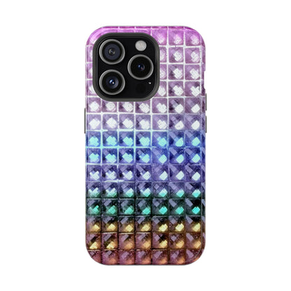 MagSafe "multicolor studs" airbrush iPhone case