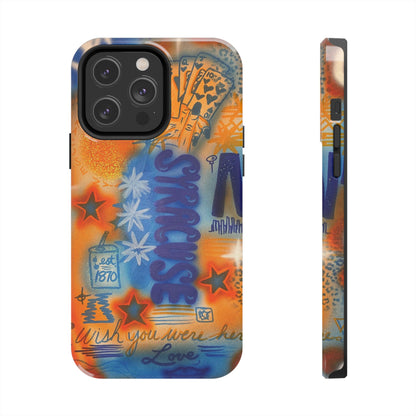 "syracuse" airbrush iPhone case