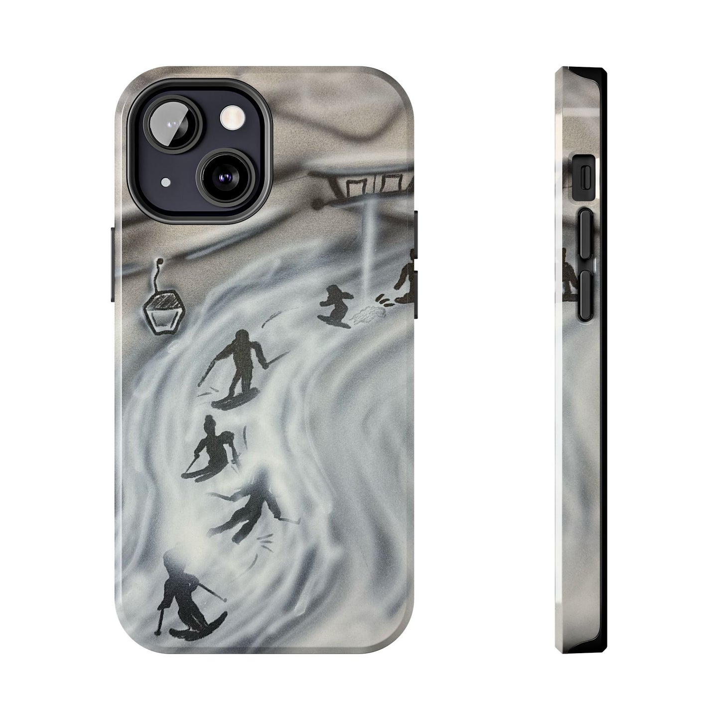 "arctic avalanche" airbrush iPhone case
