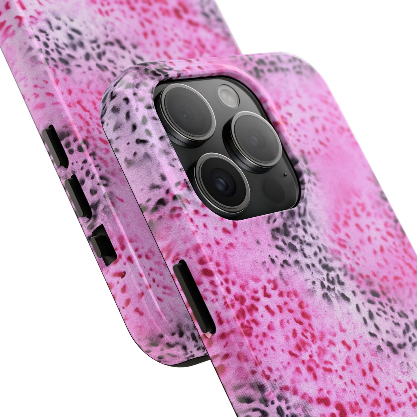 "pink cheetah pt. 2" airbrush iPhone case