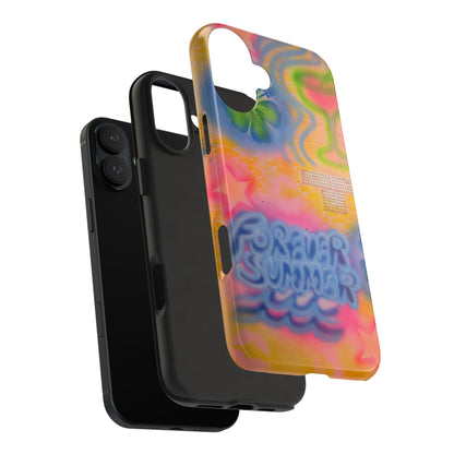 "forever summer" airbrush iPhone case