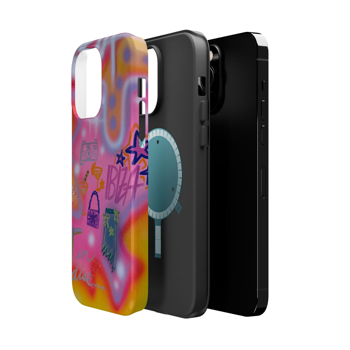 MagSafe „Ibiza“ Airbrush iPhone-Hülle