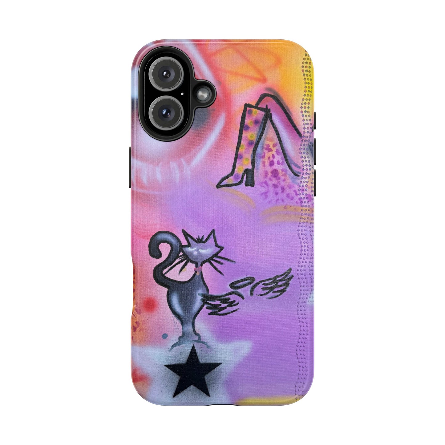 x maya cain airbrush iPhone case