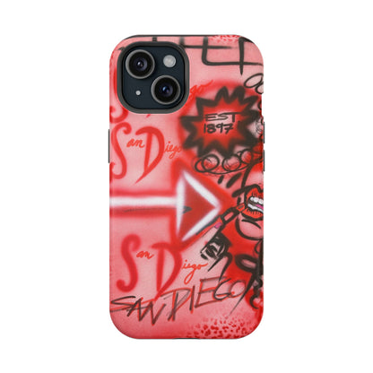 MagSafe "San Diego" Airbrush iPhone-Hülle