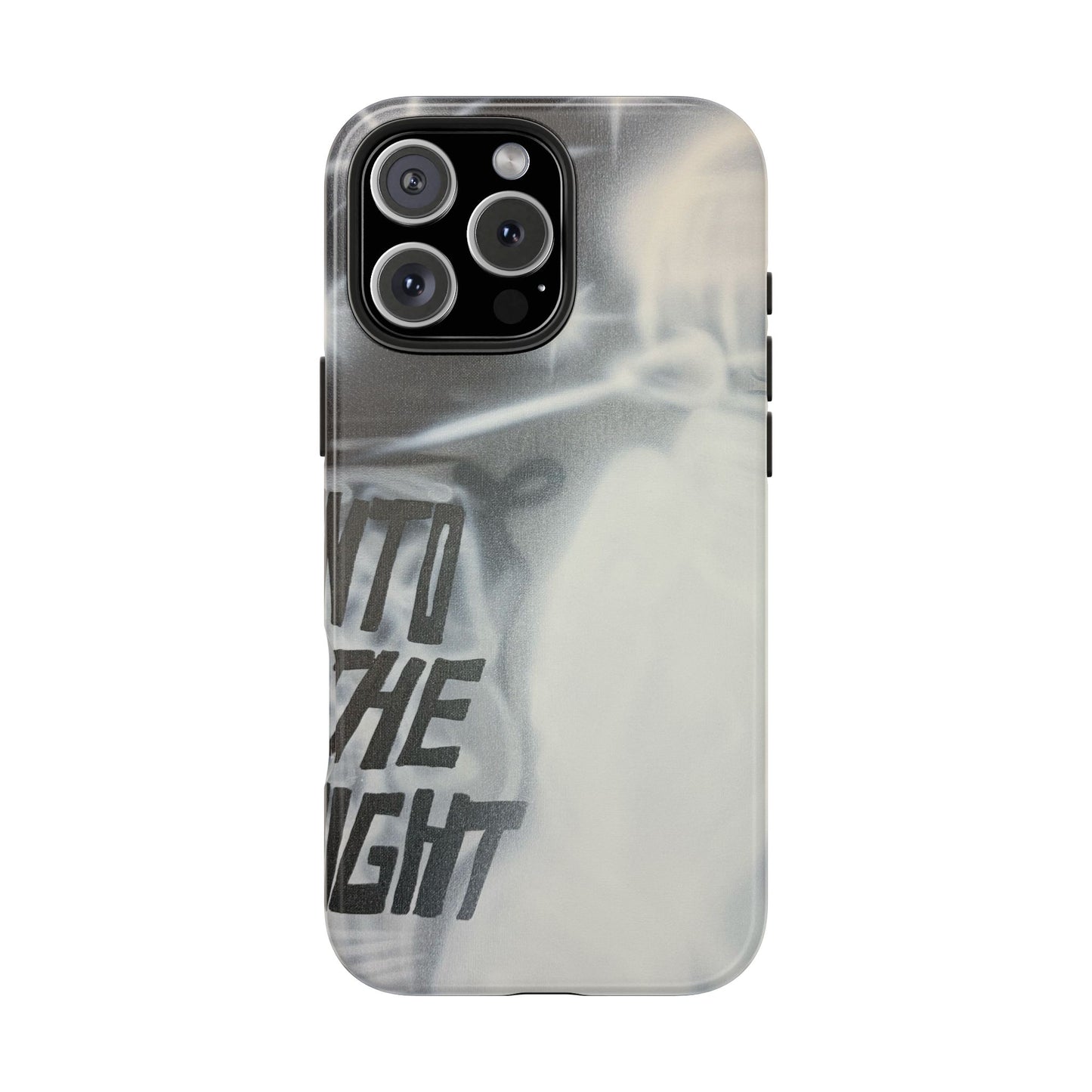 "into the night" airbrush iPhone case