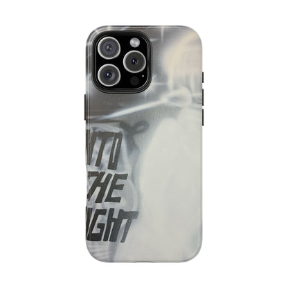 "into the night" airbrush iPhone case